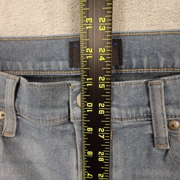 Paige Federal Slim Straight Jeans Men's 34 Light Wash Soft Stretch Denim - Picture 5 of 15